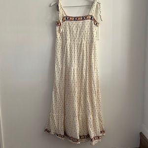 Sezane printed maxi dress